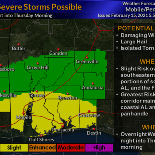 More severe weather