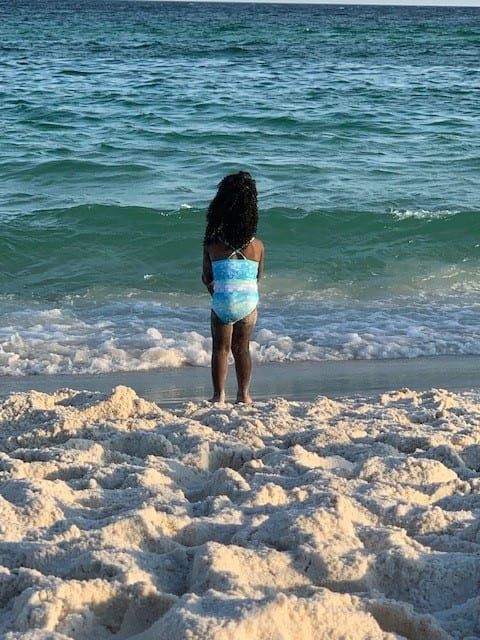 Gazing upon the Gulf of Mexico from the eyes of a child,
today's Photo of the Day was taken by Patrice Adams of little Londyn enjoying the view.