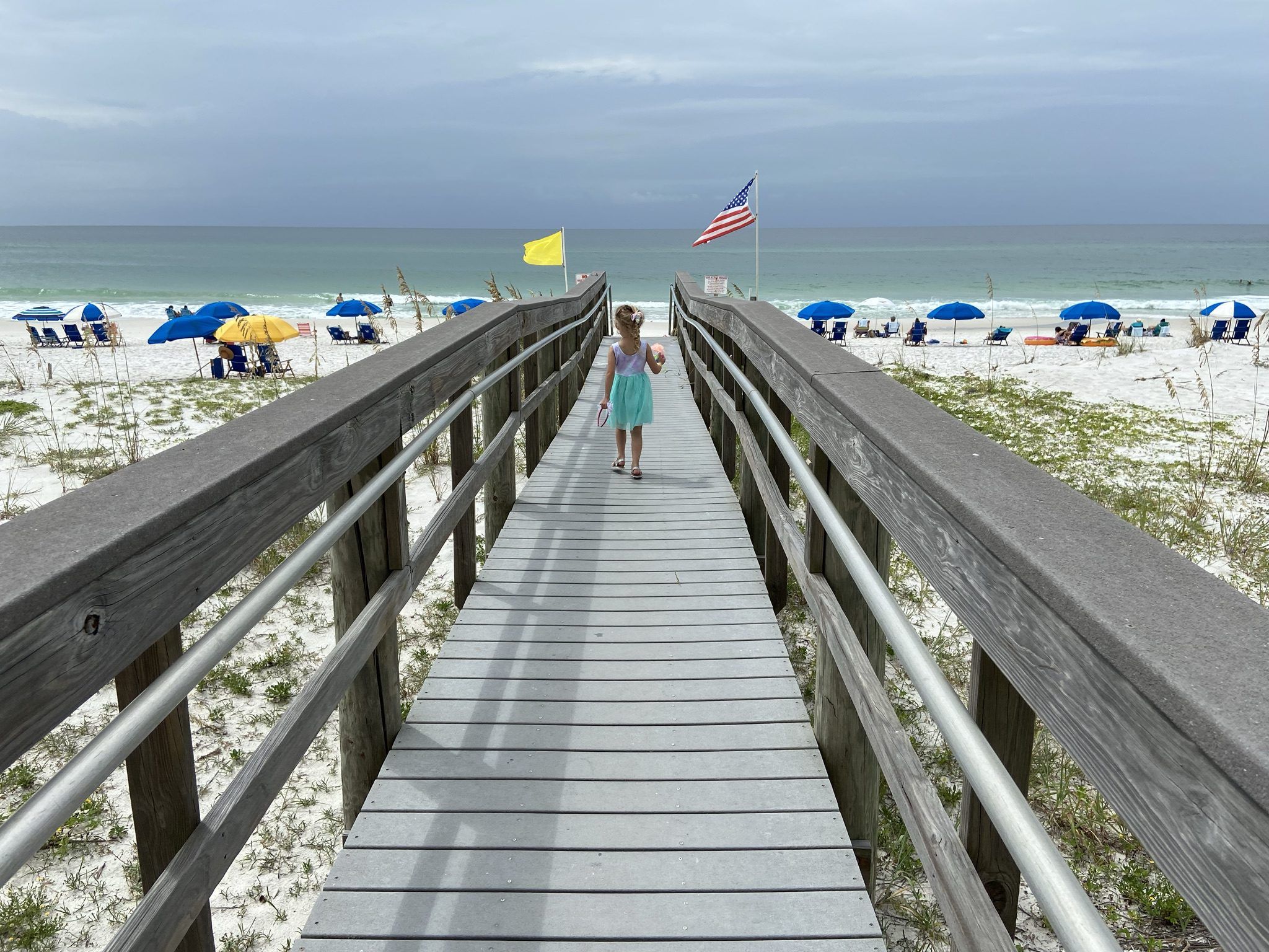 Today's Photo of the Day comes from Sara Dalessandro. 

"I took this picture of my daughter Dorothy at Margaritaville on Pensacola Beach where we stayed for her fifth birthday," Sara said.