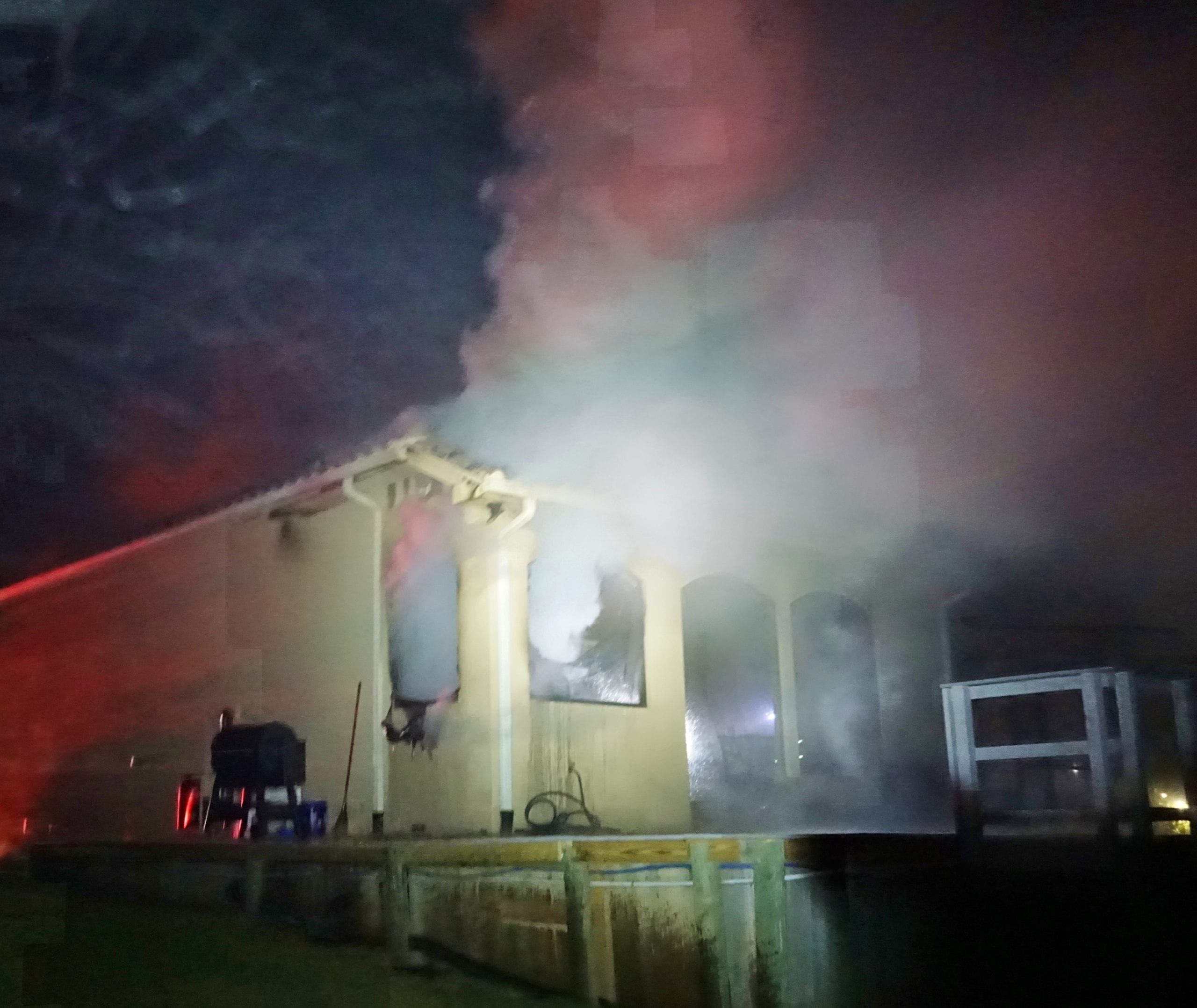 Holley-Navarre house fire