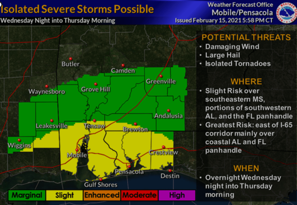 More severe weather