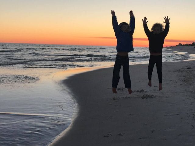 Throw your hands in the air and reach for the sky. Kids sure know how to enjoy life.
Today's Photo of the Day was submitted by Valerie Brockman.