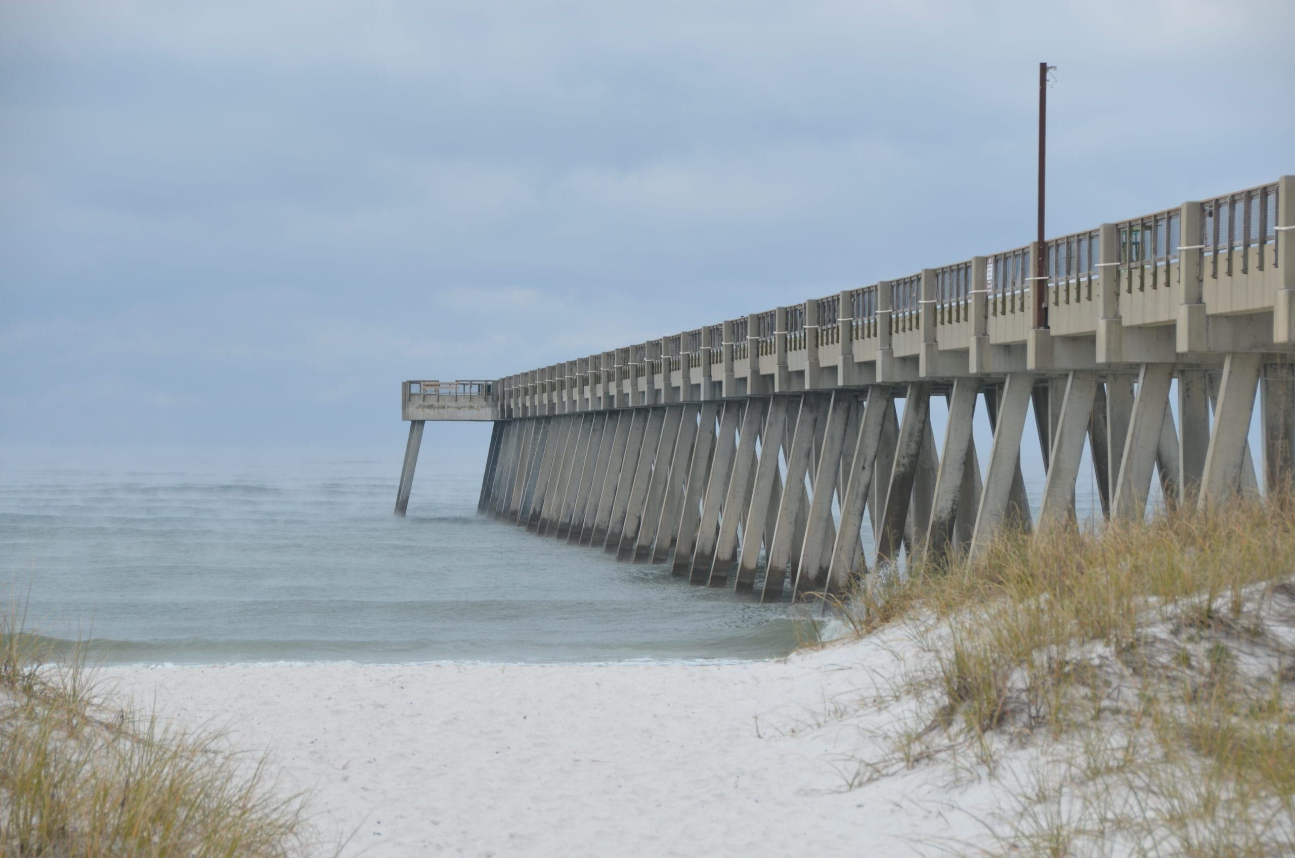 pier cold day