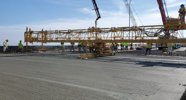 Pensacola Bay Bridge construction