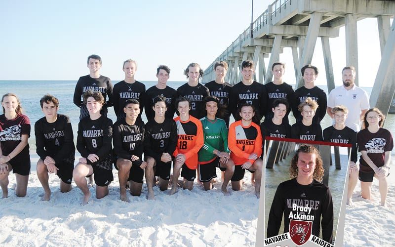 2020-21 Raider Varsity Soccer Team and Cards