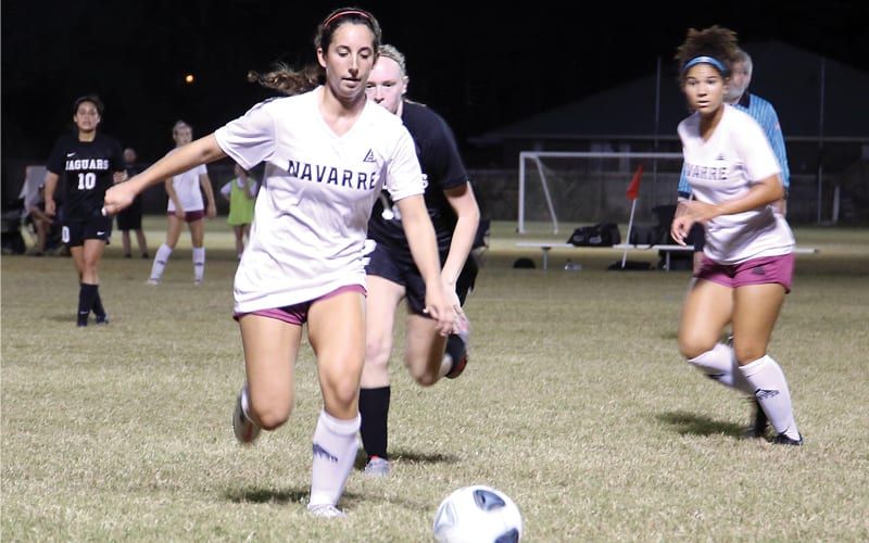 Girls soccer team splits preseason games