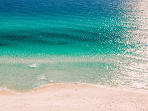 Drone Beach - Debbie Lockey