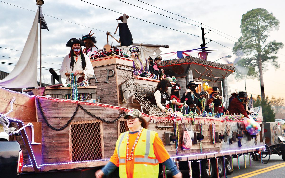 Organizer Milton Mardi Gras parade drew folks from out of town, out of