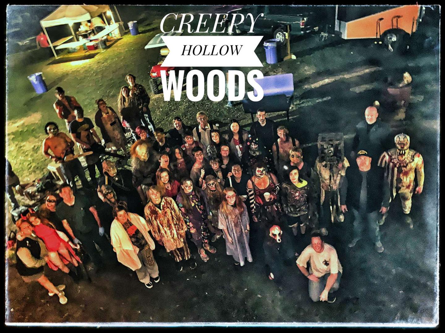 Haunted trail, Creepy Hollow Woods