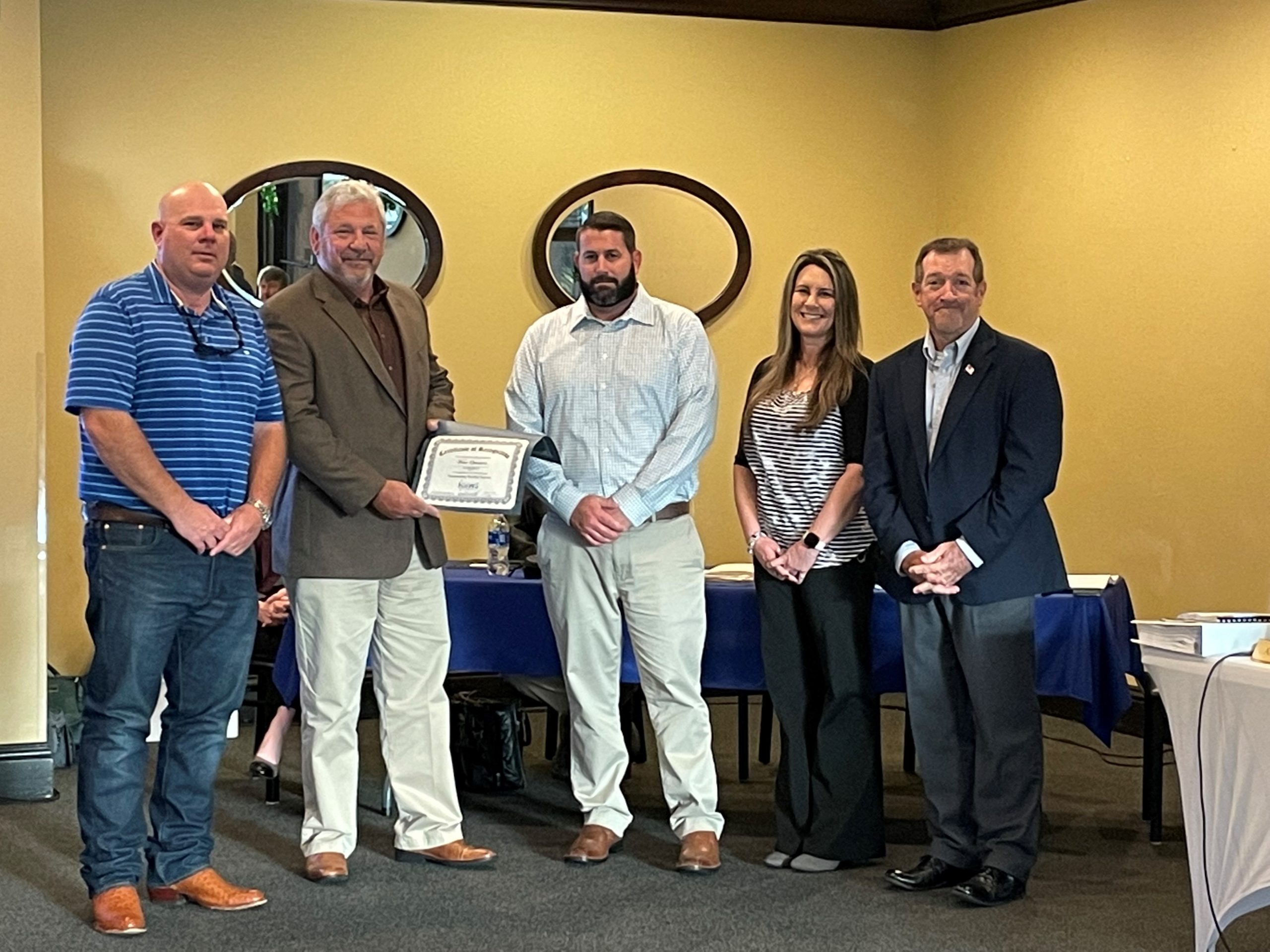 Holley Navarre Water System’s board recognition Navarre Press