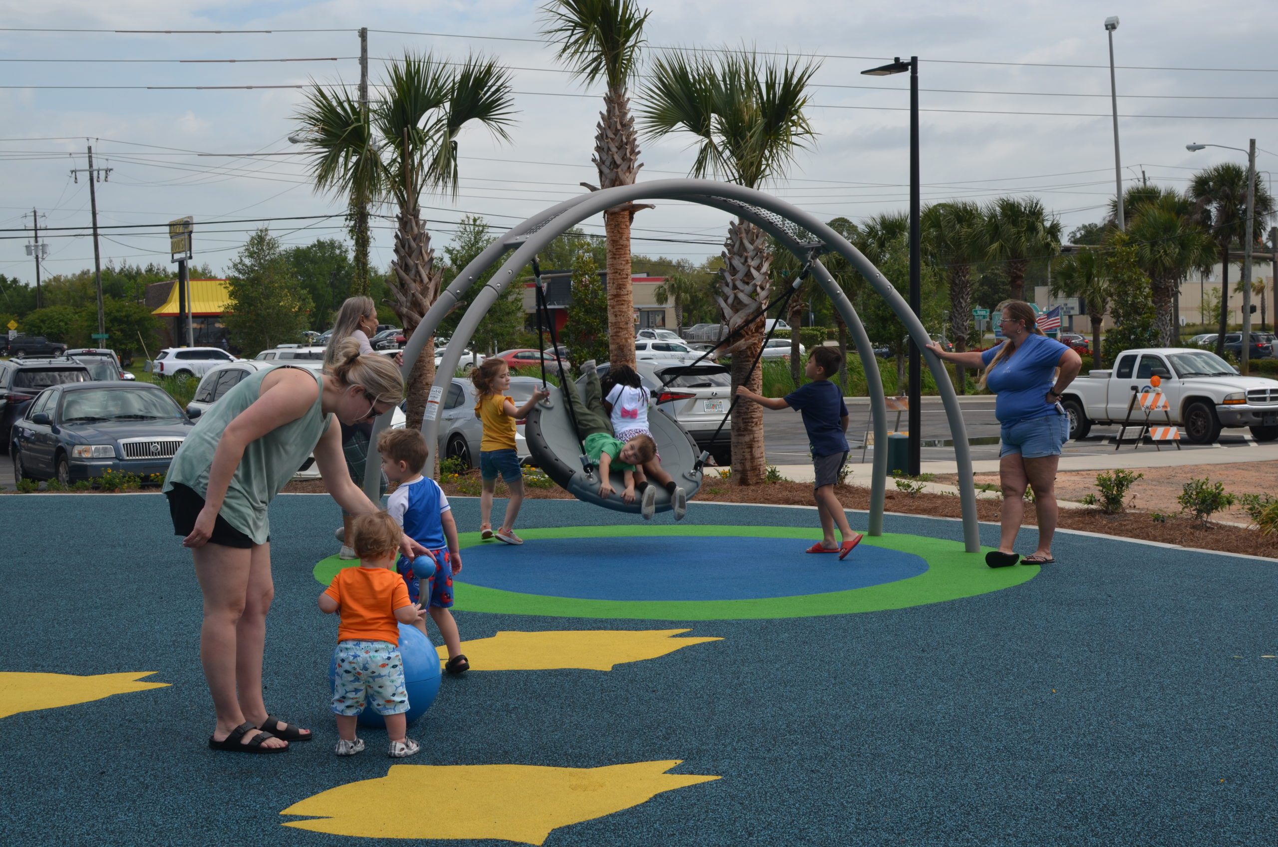 Commissioner Piech gives Navarre updates during virtual town hall