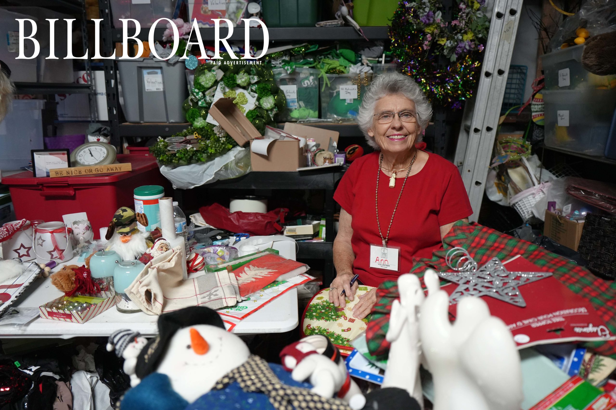 Half off Christmas sale at Good Neighbor Thrift Store Navarre Press