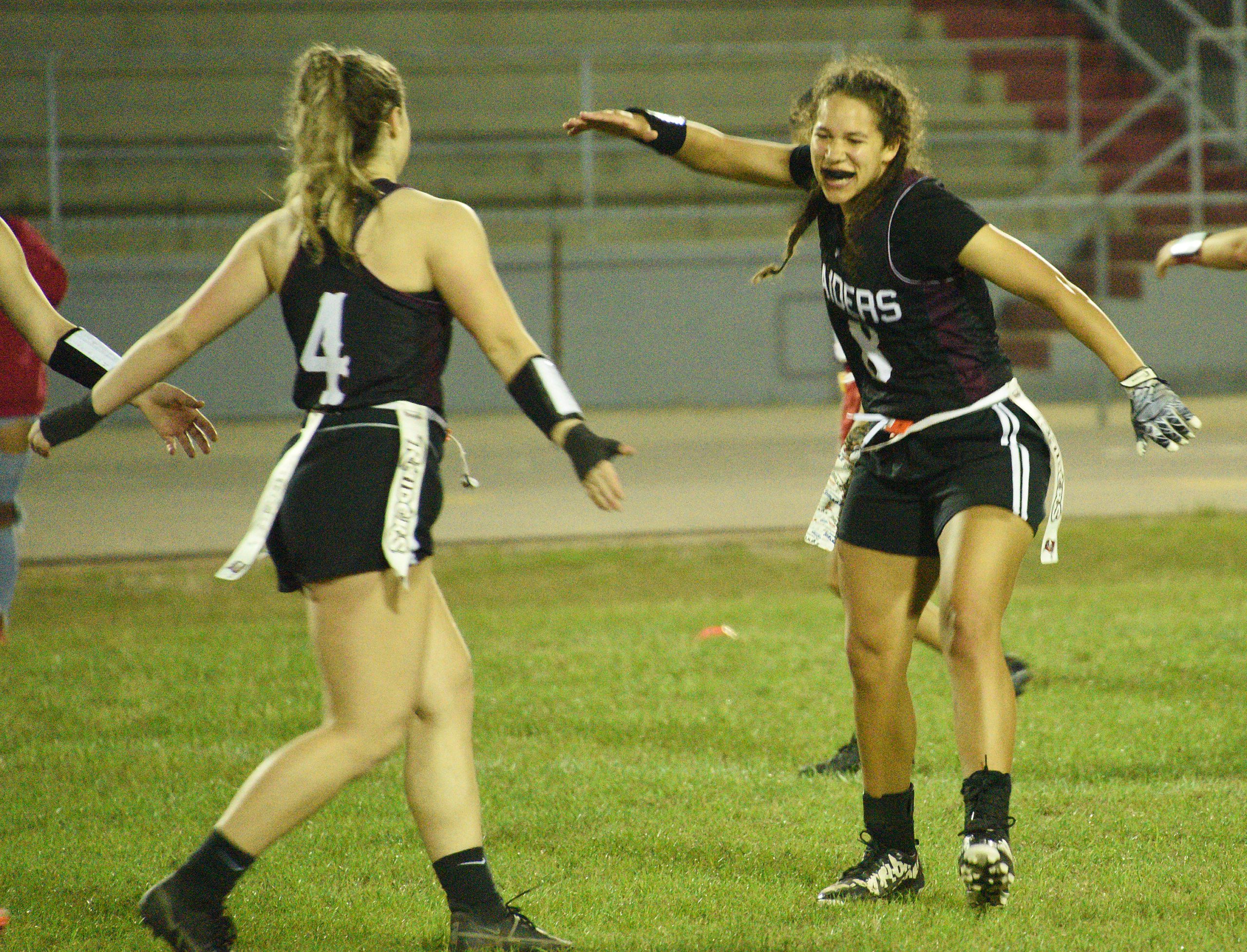 Defense fuels early-season success for flag football team | Navarre Press 