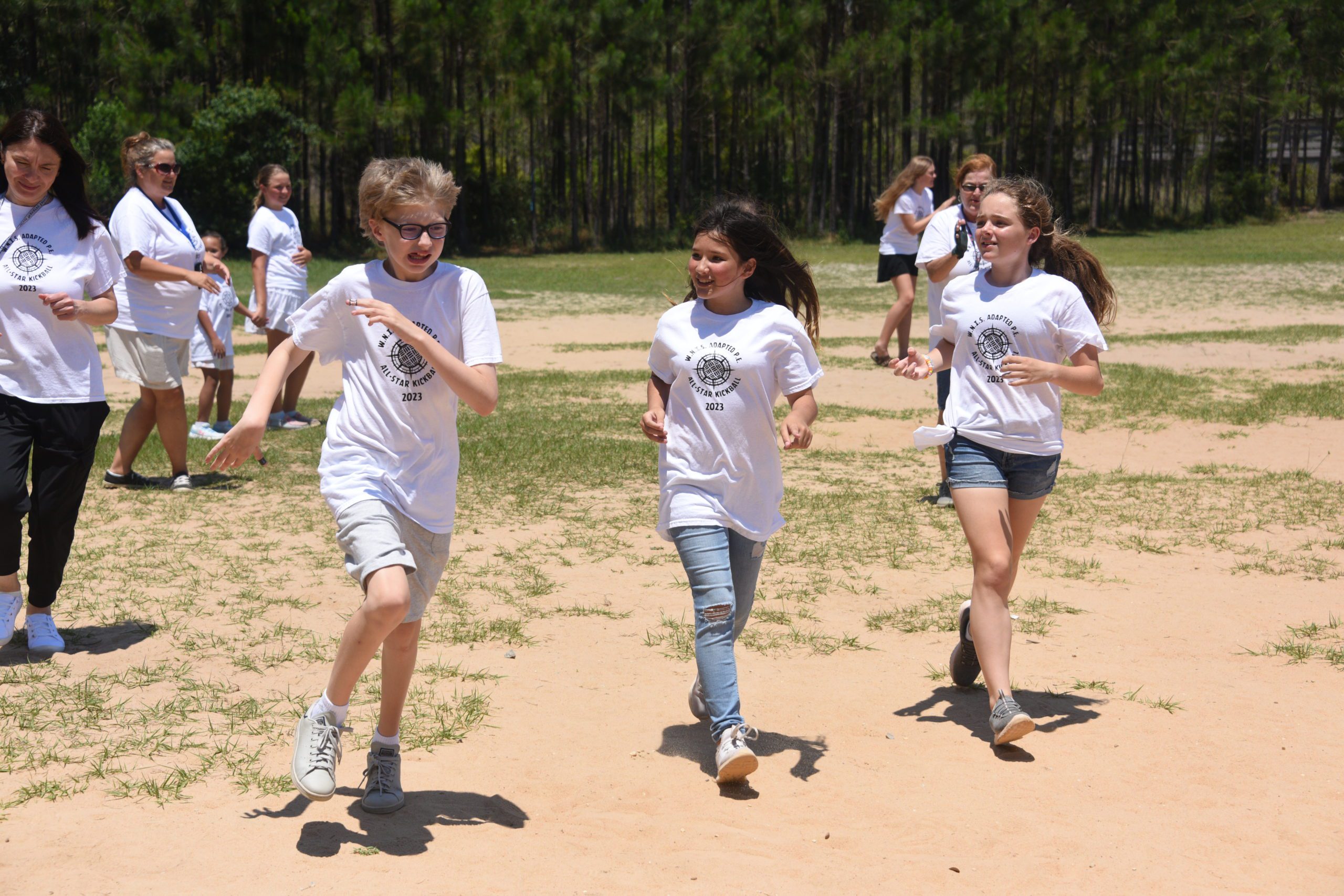 Adaptive PE kickball game Fun for everyone Navarre Press Adaptive PE kickball game Fun for everyone Navarre Press