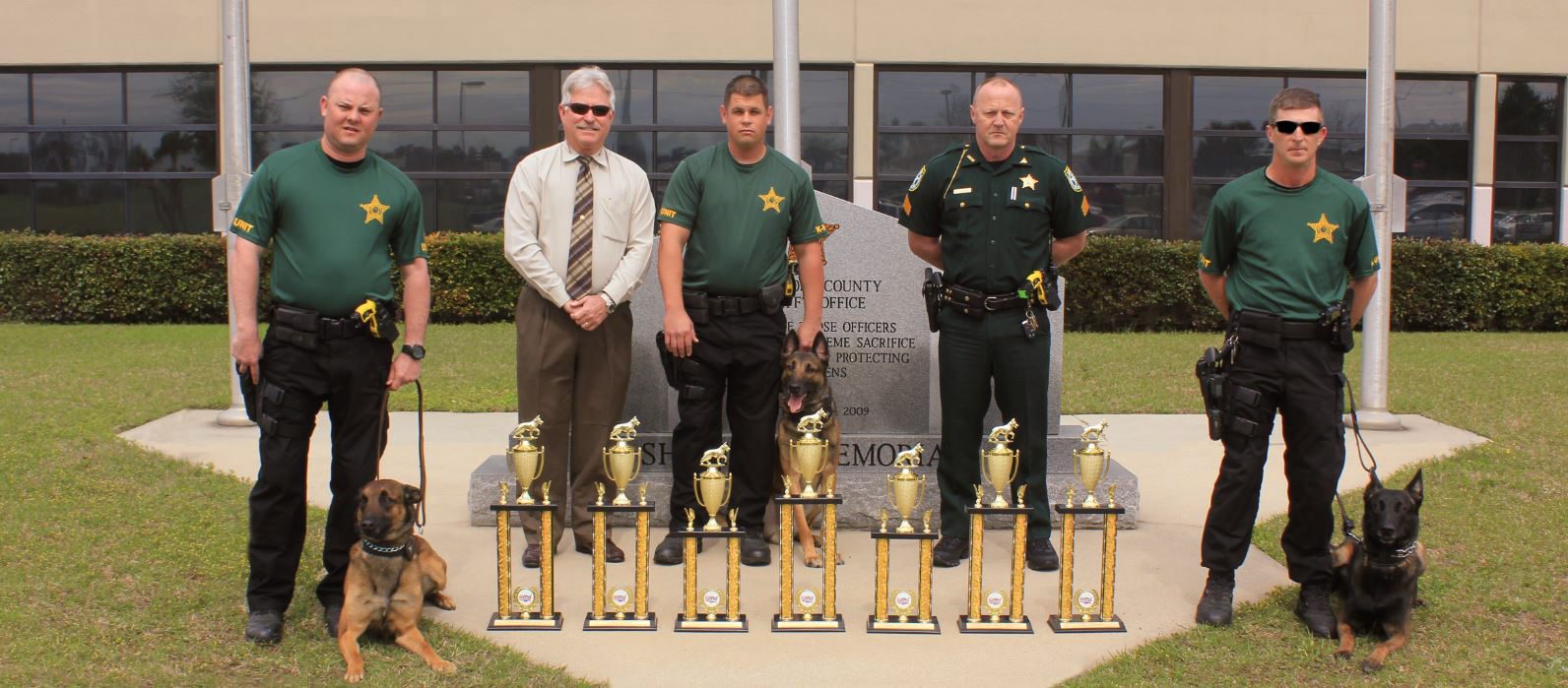 Sheriff’s office recognizes K9 Field Trials winners Navarre Press