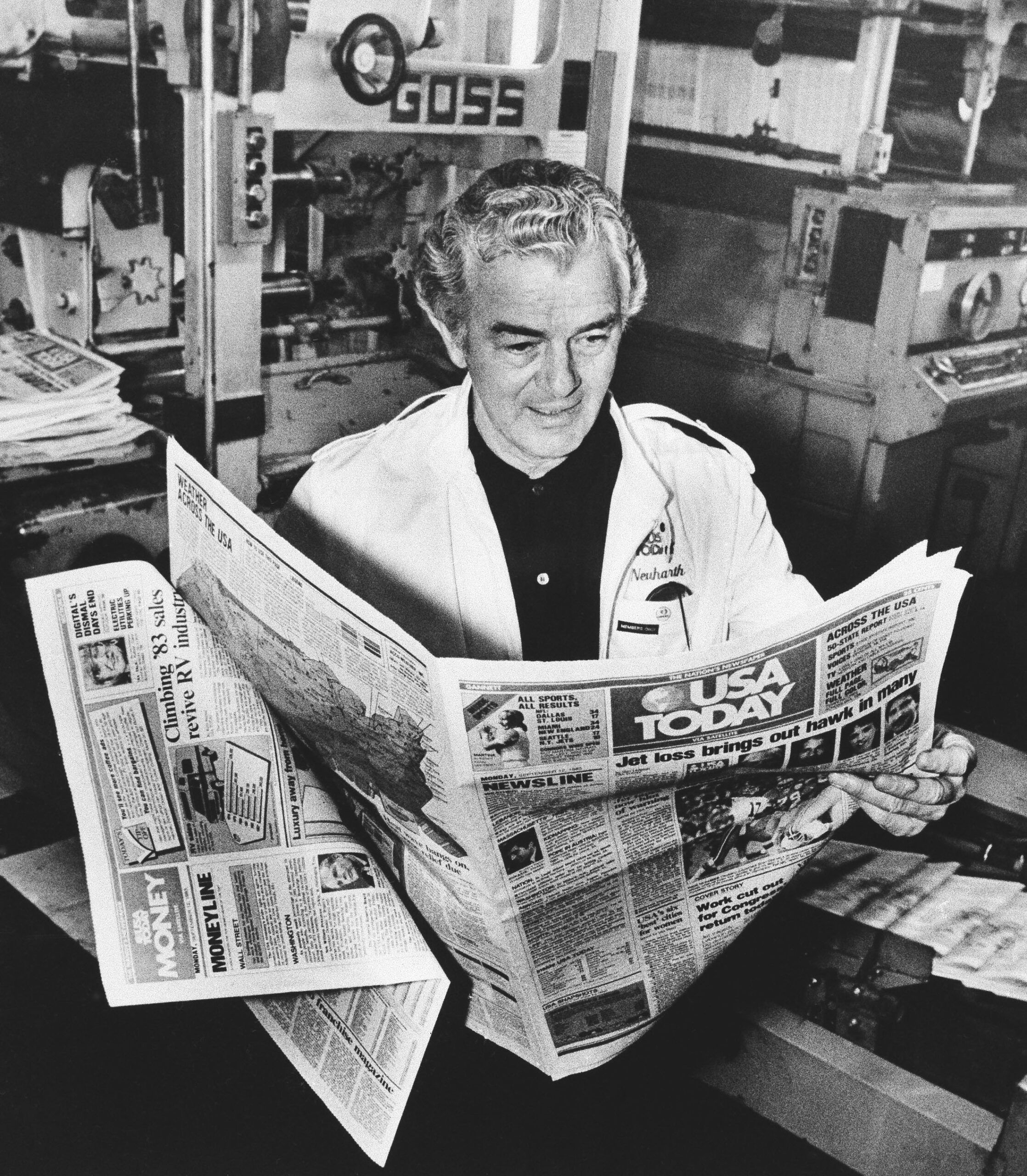 USA Today founder Neuharth dies in Florida at 89 | Navarre Press