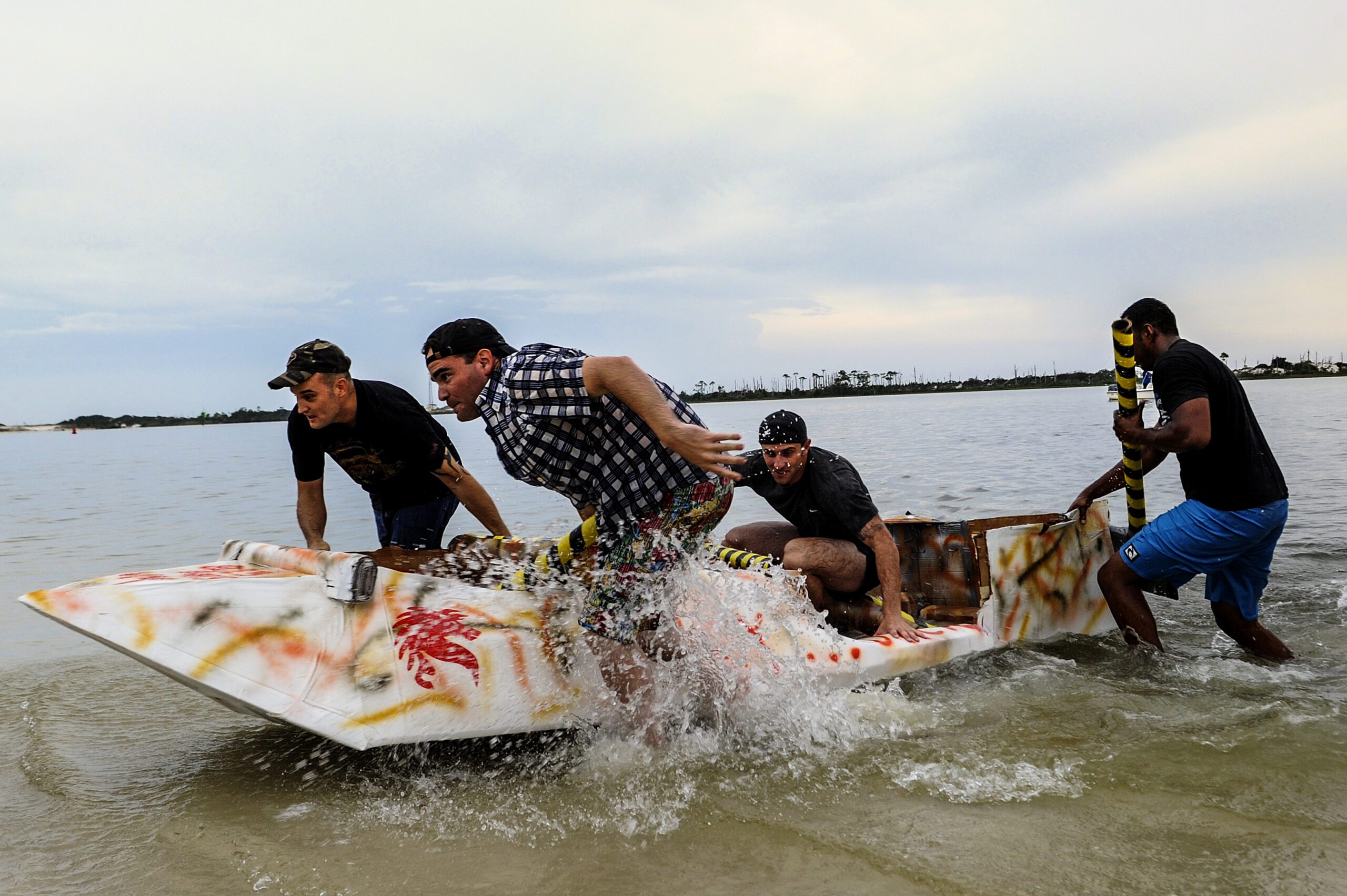 823rd RED HORSE takes cardboard regatta title | Navarre Press