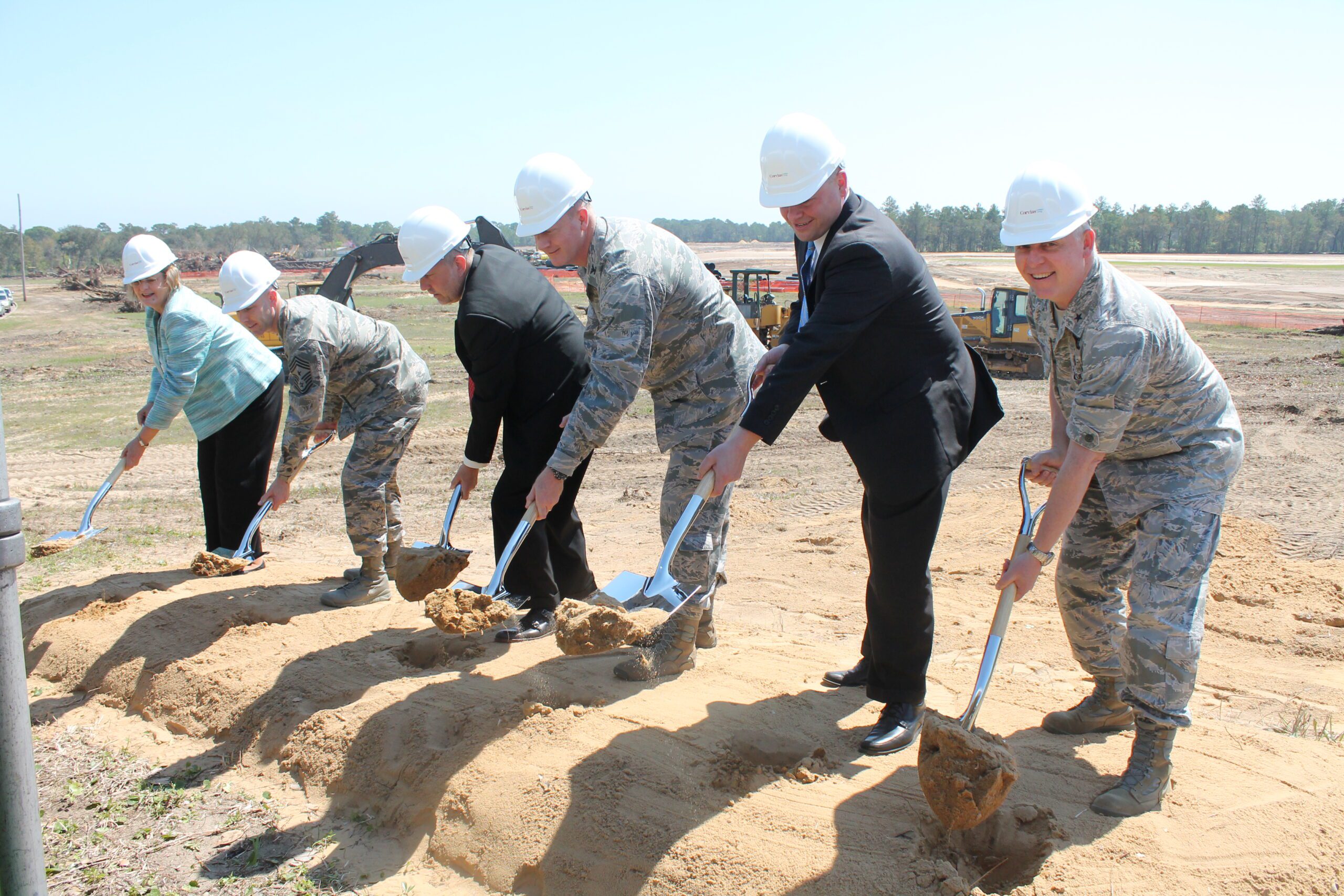 Groundbreaking kicks off construction for new homes at Eglin AFB