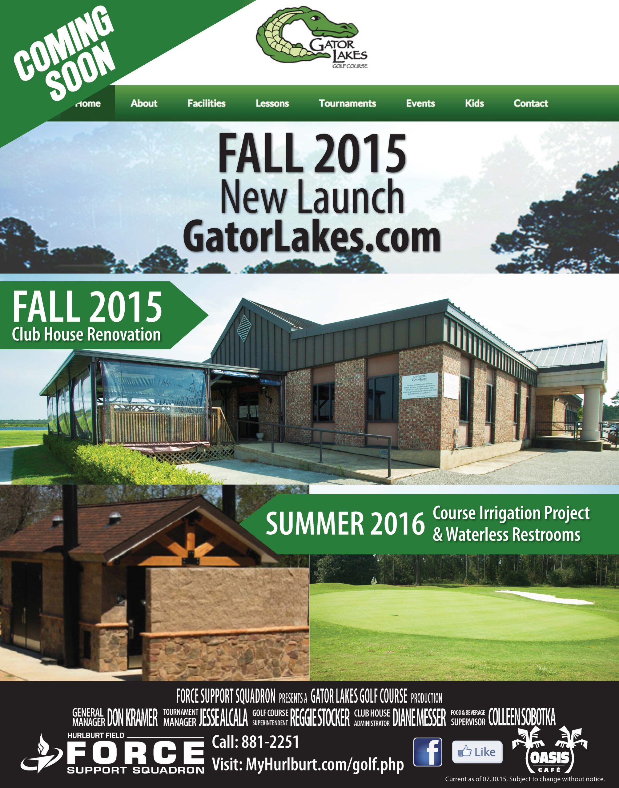 Gator Lakes golf course open to public Navarre Press