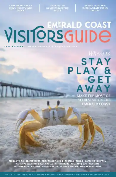 2025 Emerald Coast Visitors Guide Cover