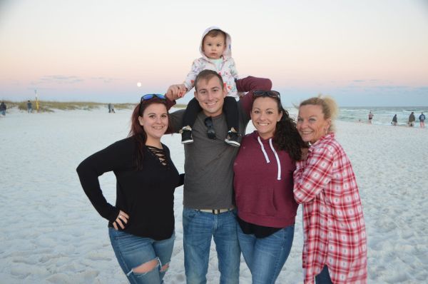 Beach Family