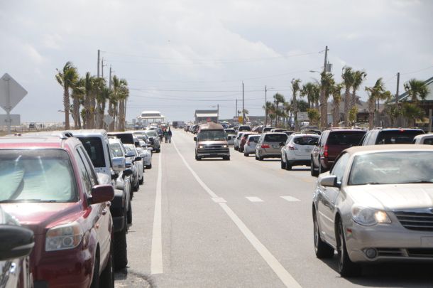 Navarre Beach Traffic