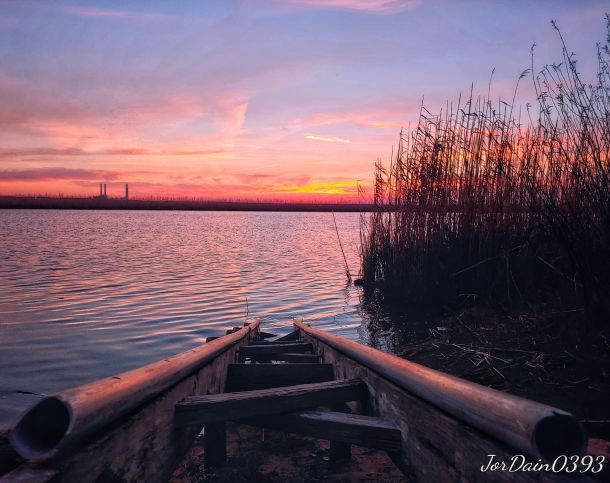Simpson river fishing pier in milton