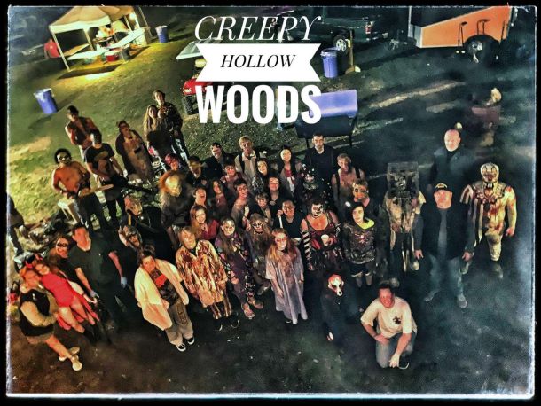 Haunted trail, Creepy Hollow Woods