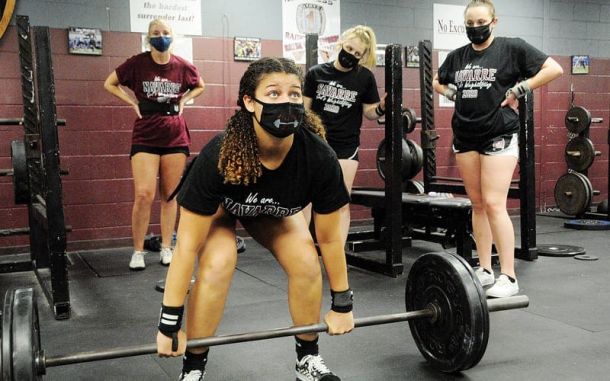 Raider weightlifting team off to strong start