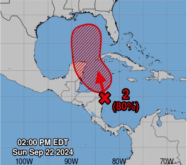 Developing storm