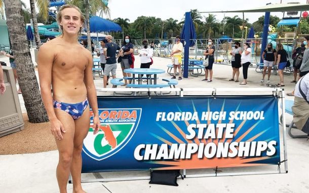 Losquadro caps stellar career at state meet